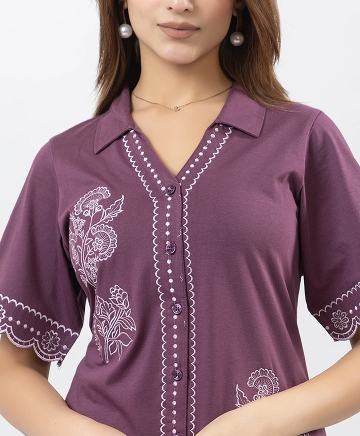 Contemporary Embroidered Co-Ord Set