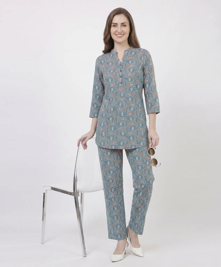 Modern Printed Kurta Set