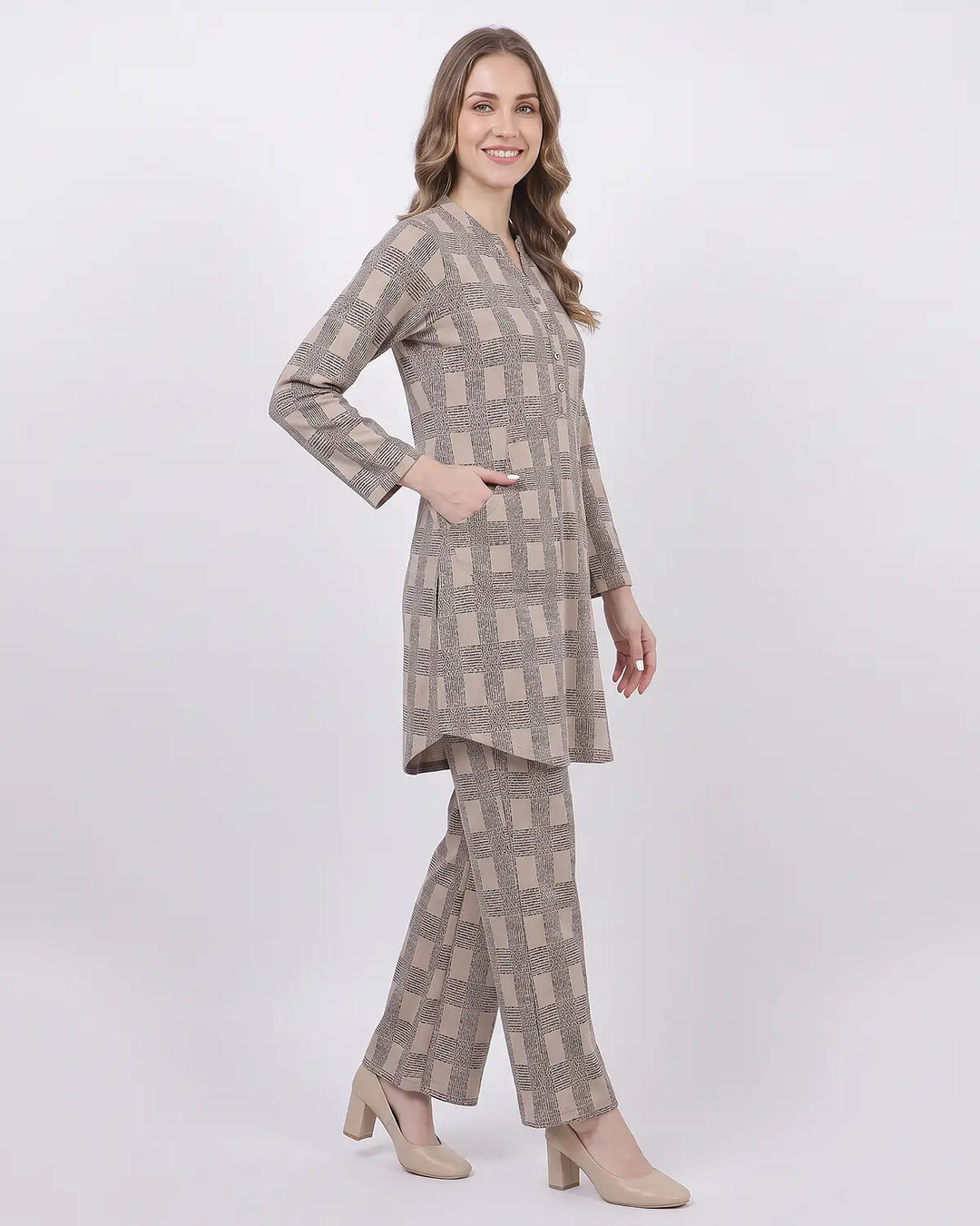 Premium Urban Check Co-Ord Set