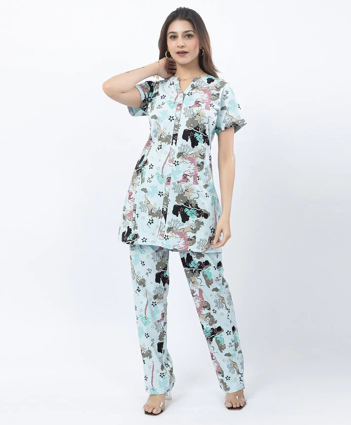 Effortless Style Floral Matching Co-Ord Set