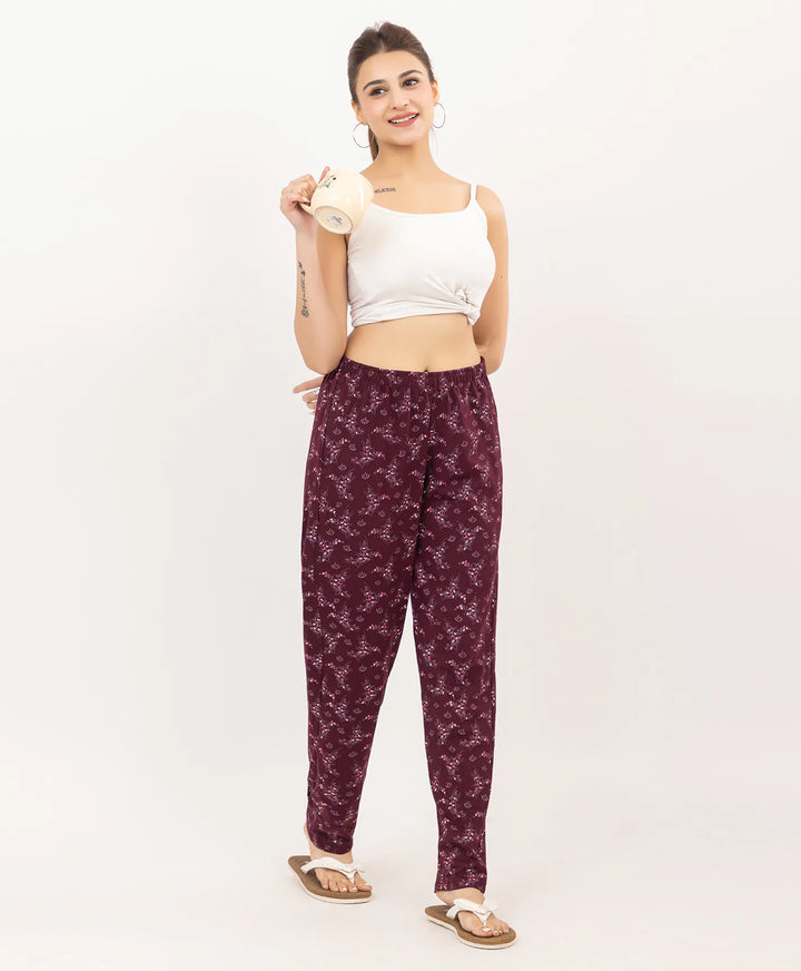 Straight-Fit Summer Printed Lower