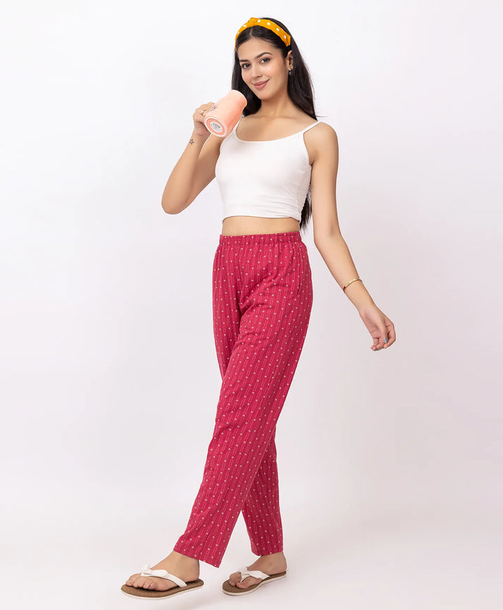 Premium Patterned Straight Leg Lower