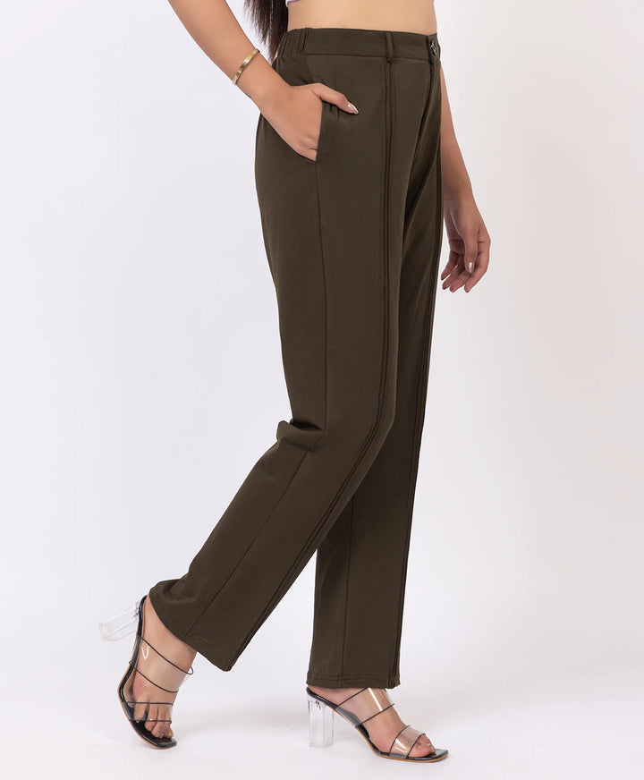 Modern Office Wear Lycra Trousers
