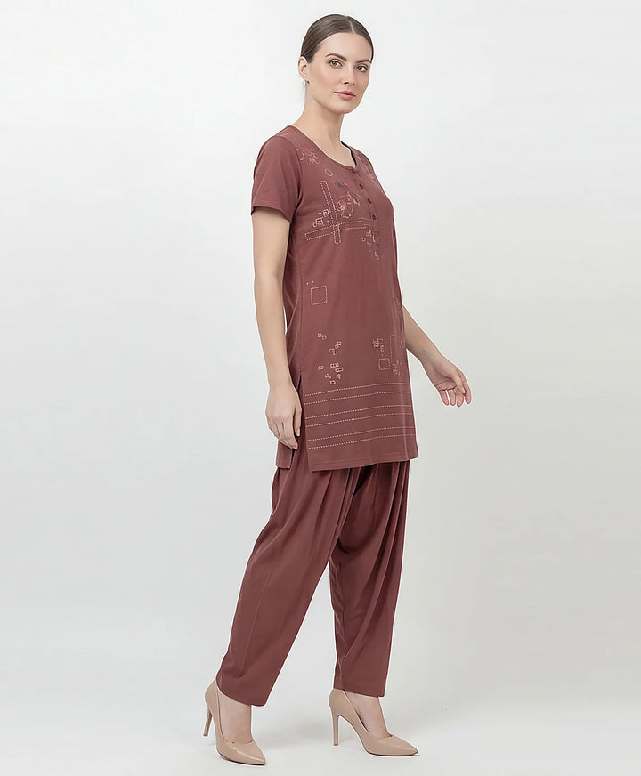 Minimal Style Kurta Salwar Set