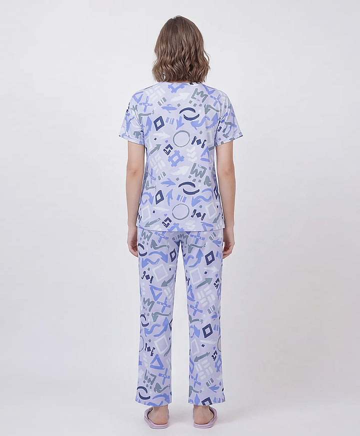 Easy Fit Down Shoulder Night Suit