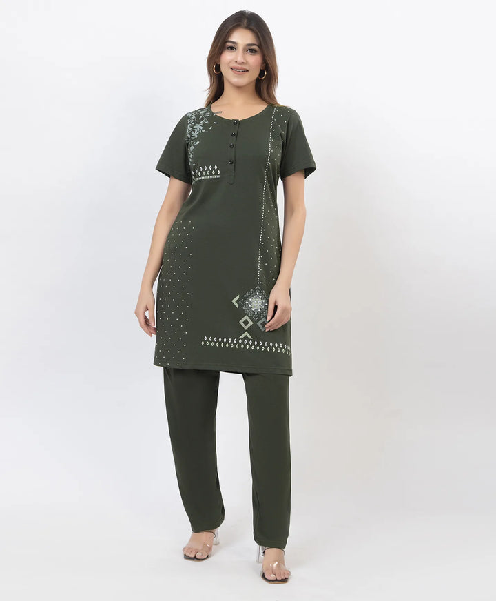 Graceful Straight-Fit Kurta Set