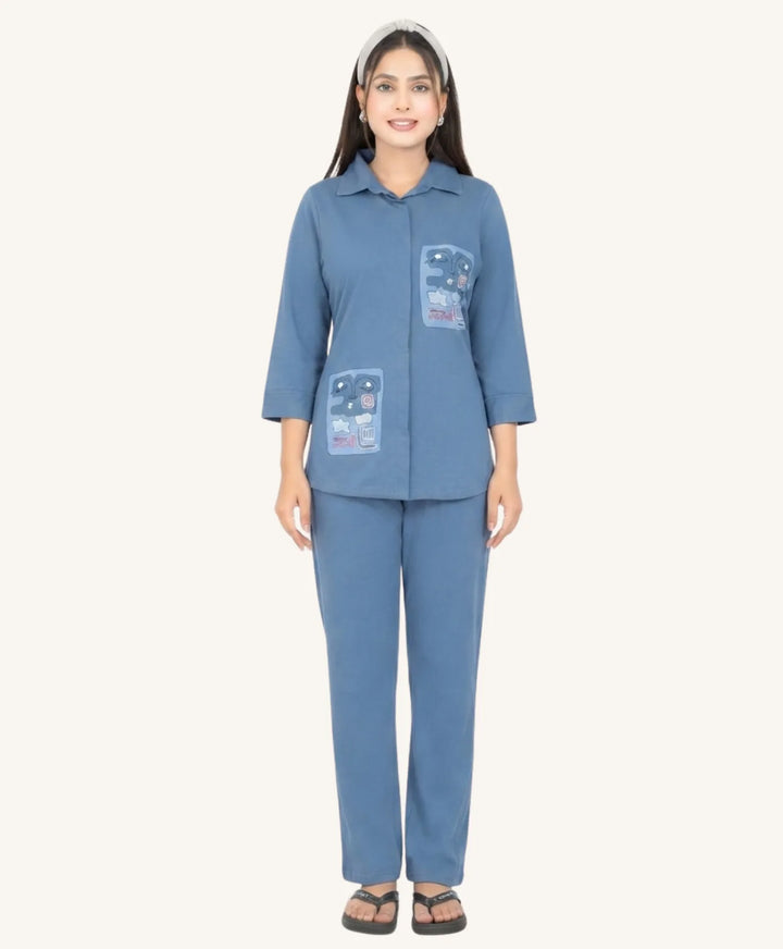 Artistic Patchwork Co-Ord Set