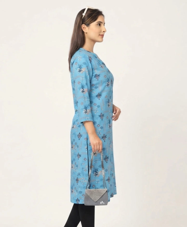 Refined Everyday Elegance Printed Kurti