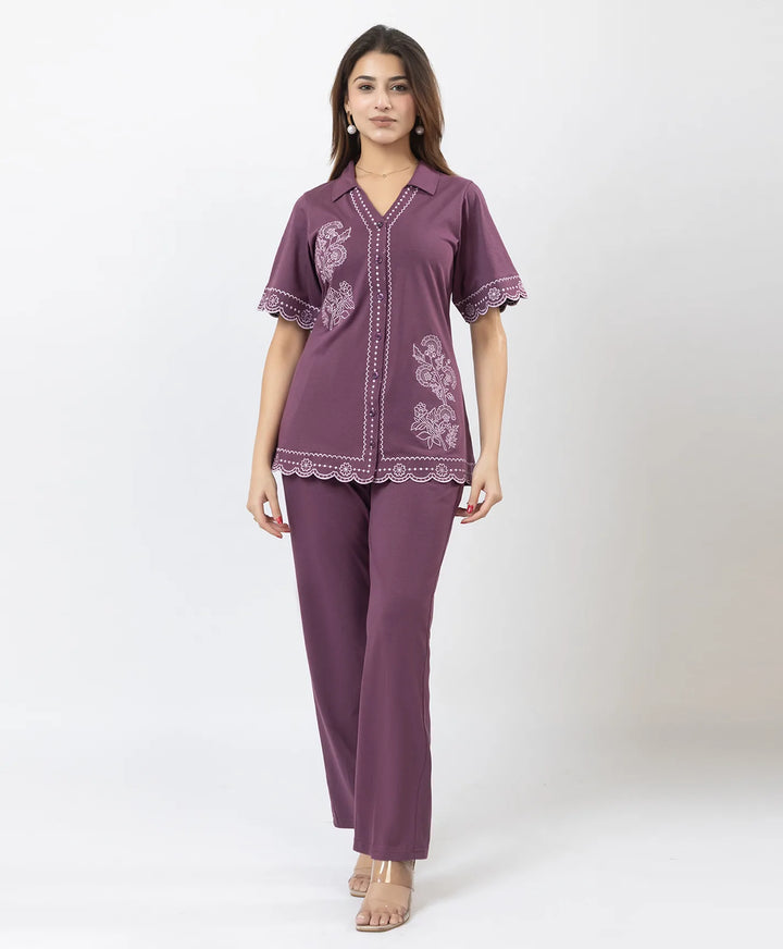 Contemporary Embroidered Co-Ord Set