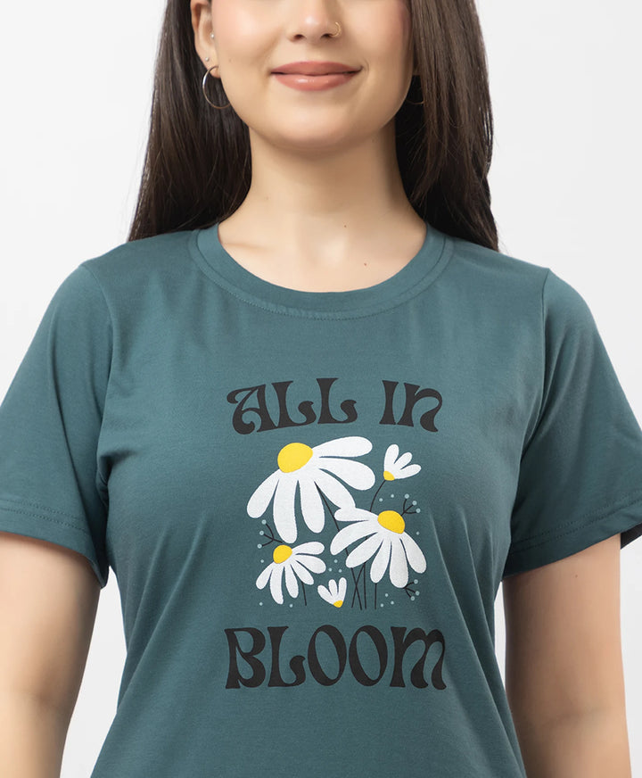 Comfortable and Trendy Graphic Tee & Shorts Set