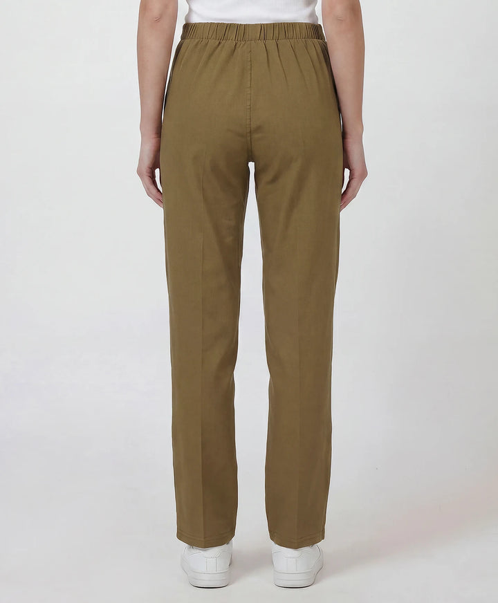 Premium Straight Fit Lycra Trouser