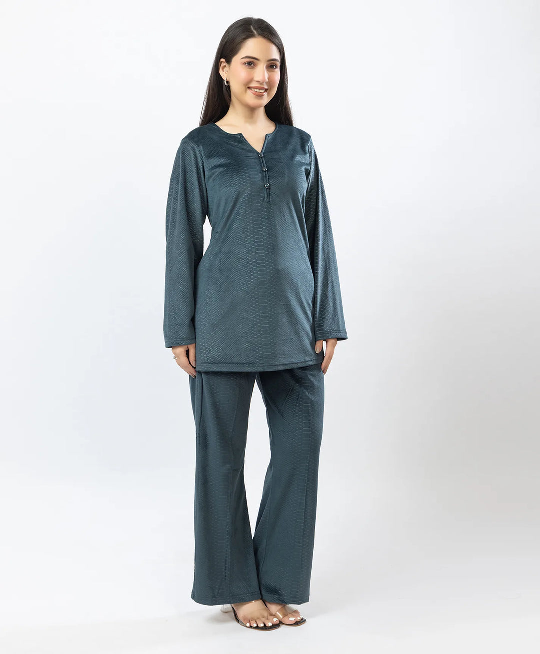 Premium Comfort Wear Kurta & Straight Pant Set with Pockets.