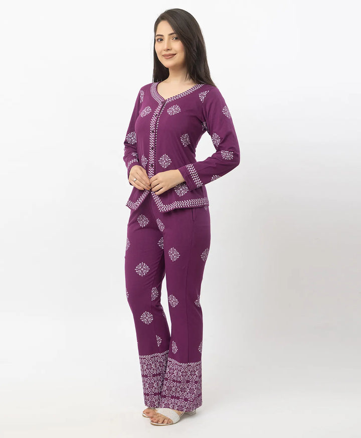 Premium Allover Motif Co-Ord Set