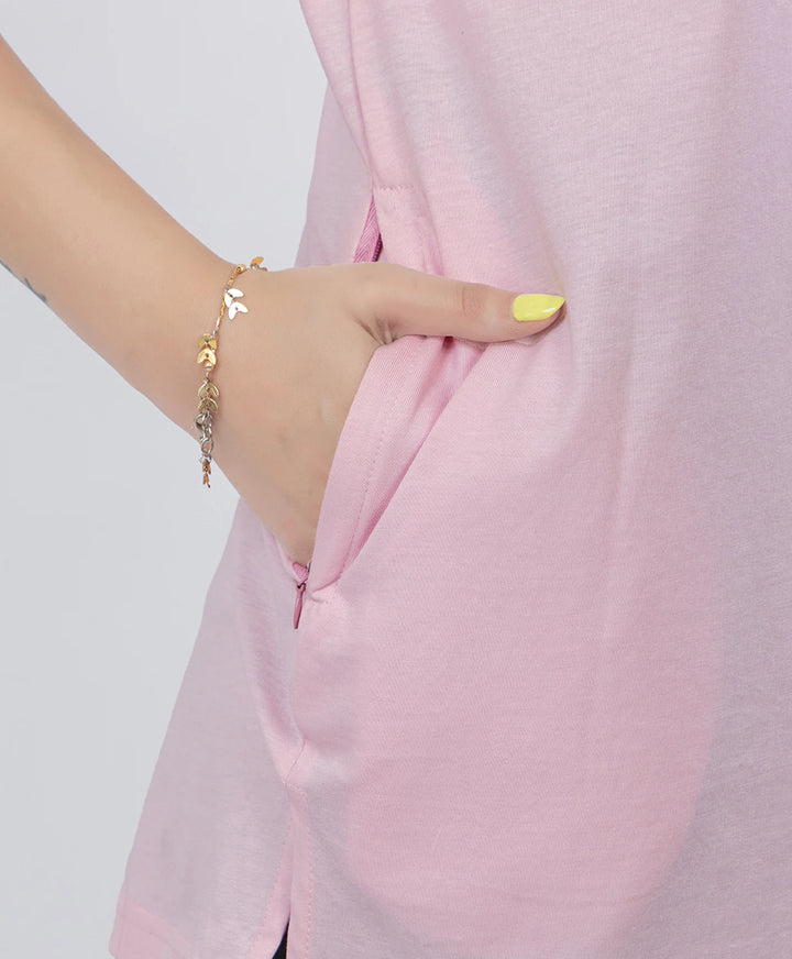 Drop Shoulder Luxury Wear Graphic Top