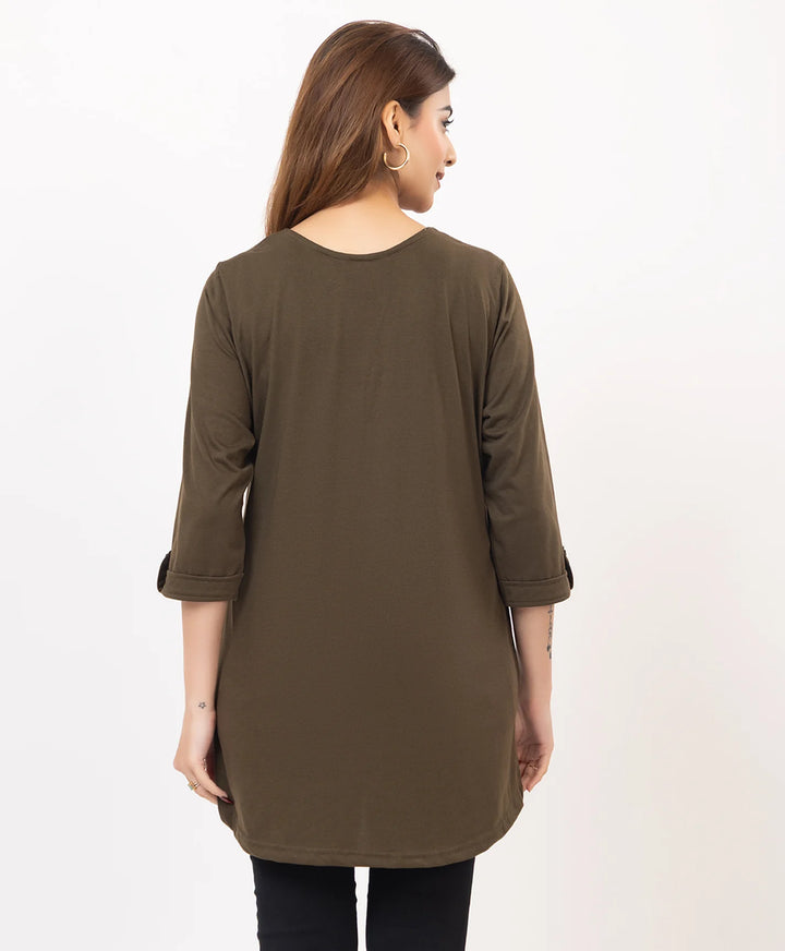 Classic Comfort Solid Kurti