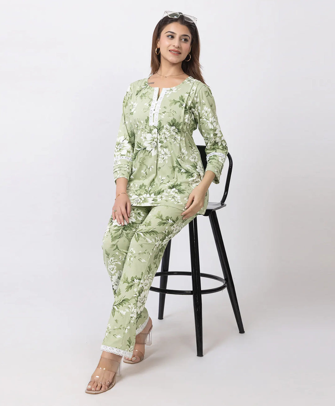 Floral Print Co-Ord Set for Everyday Wear
