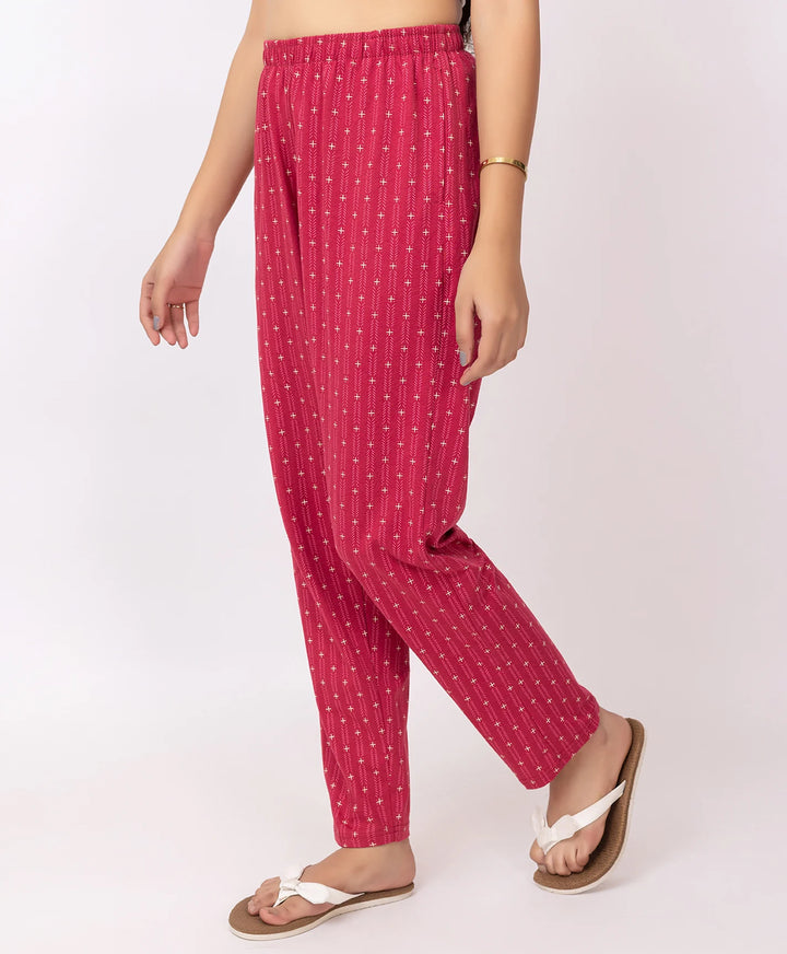 Premium Patterned Straight Leg Lower