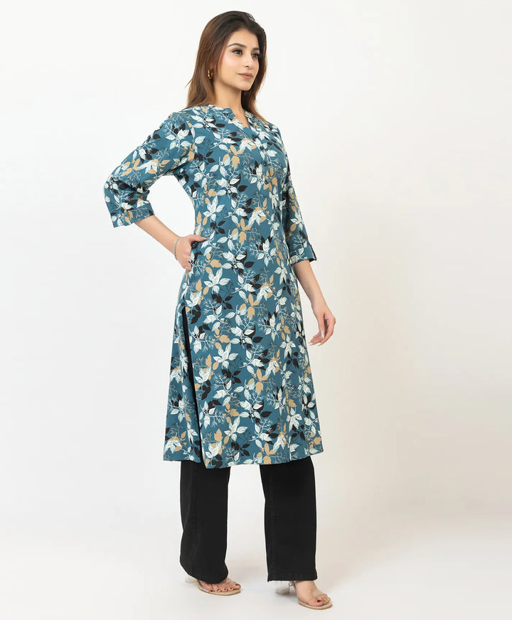 Floral Long Kurti