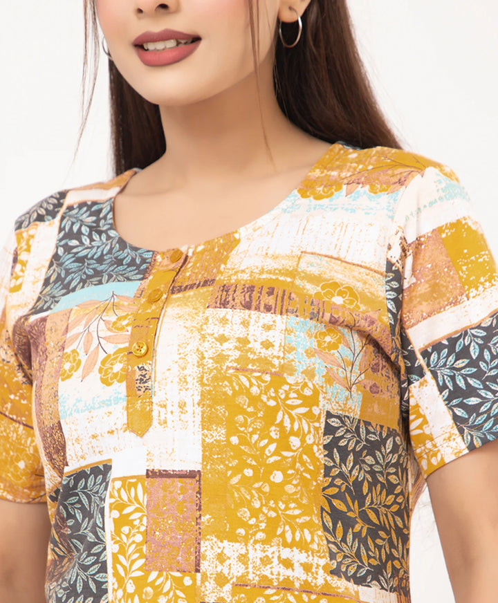 Classic Charm Printed Kurta