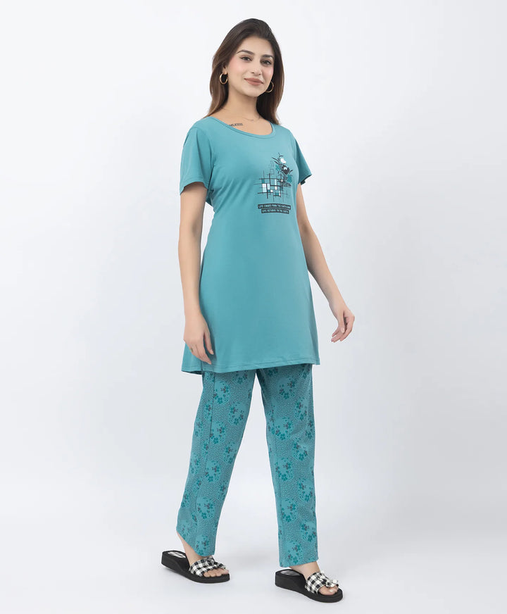 Soft & Comfortable Printed Nightwear Set
