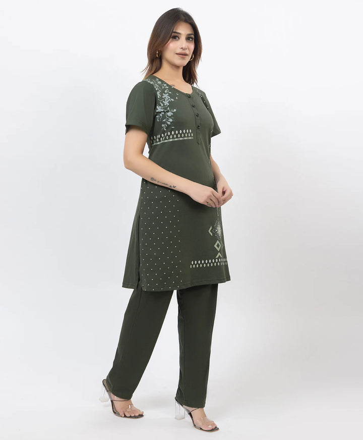 Graceful Straight-Fit Kurta Set