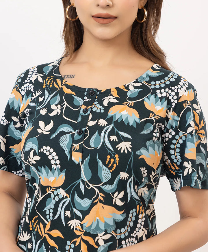 Classic Charm Printed Kurta