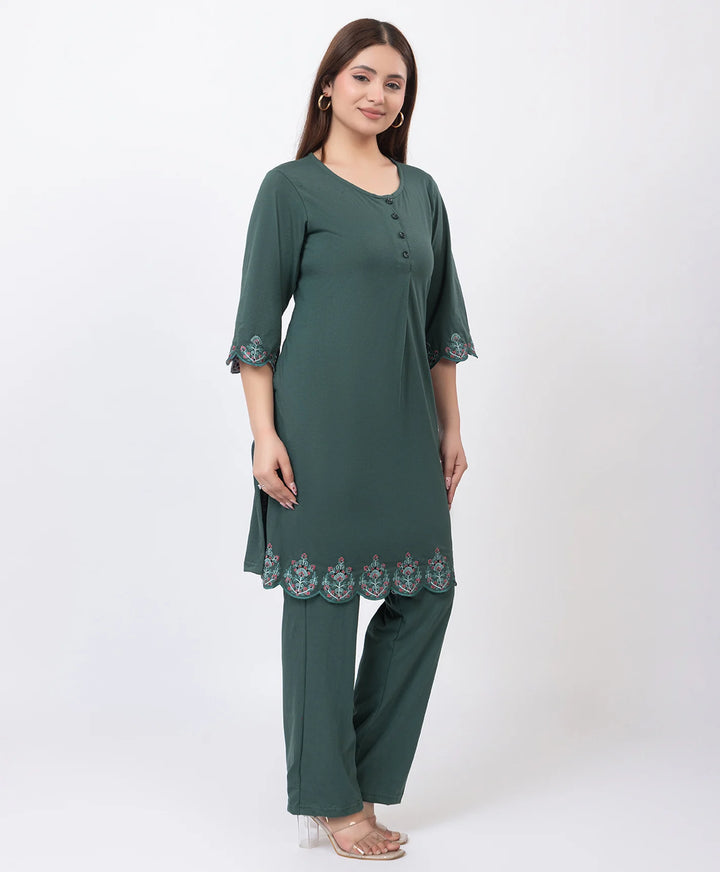 Embroidered Grace Edit Kurta Set