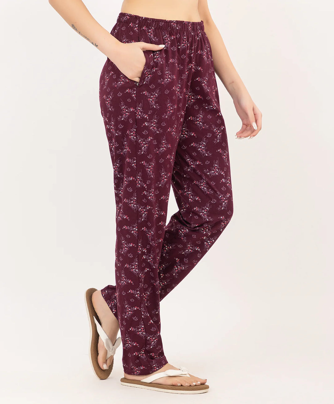 Straight-Fit Summer Printed Lower