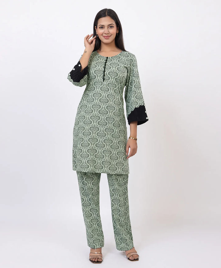 Grace Luxe Kurta Lower Set