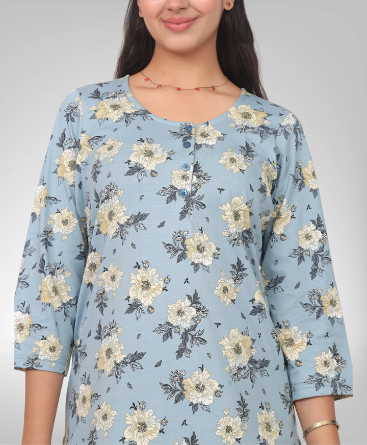 Gracefully Printed Kurta Set