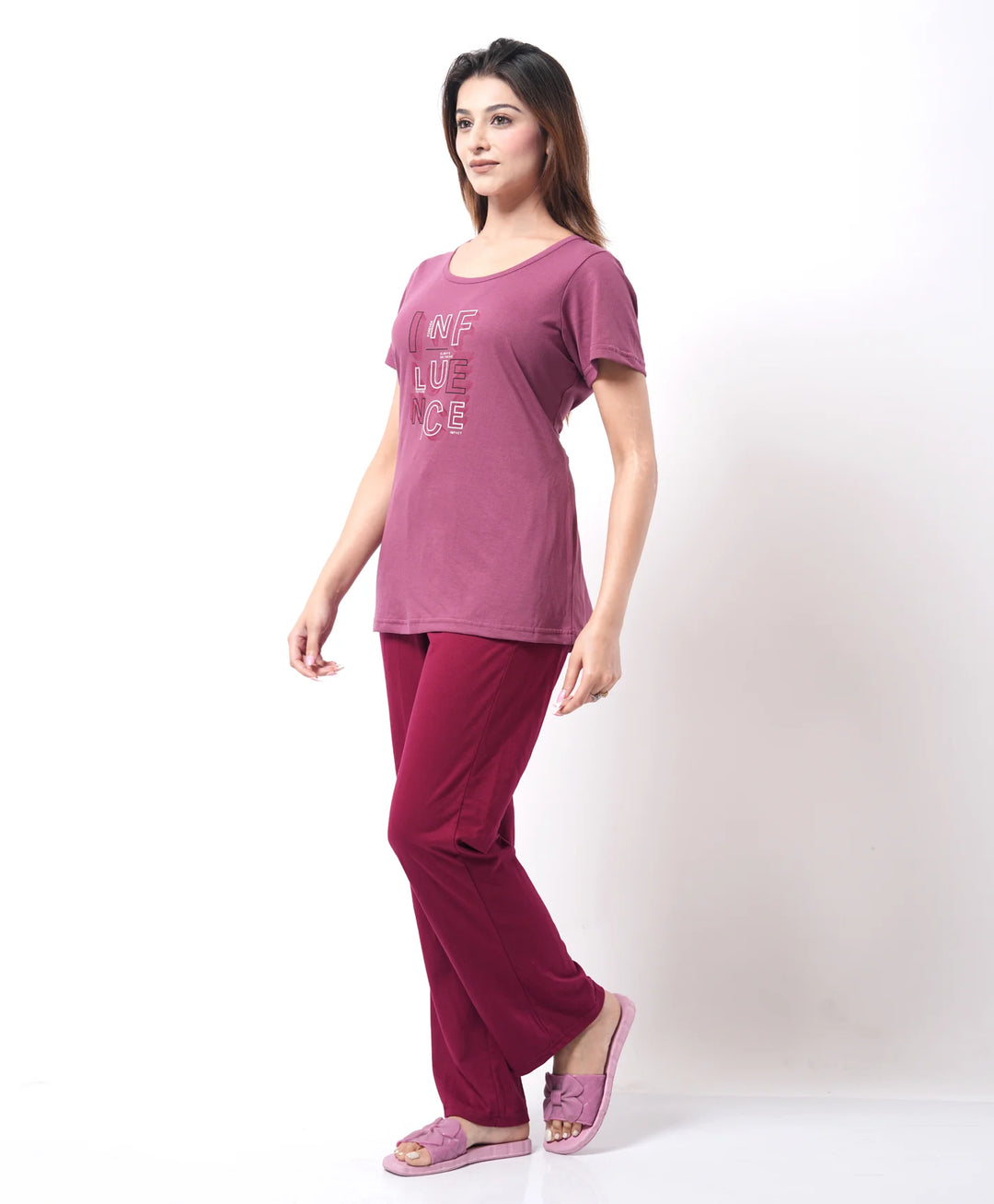 Basic Mid Length Night Suit