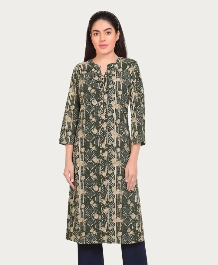 Refined Everyday Elegance Printed Kurti