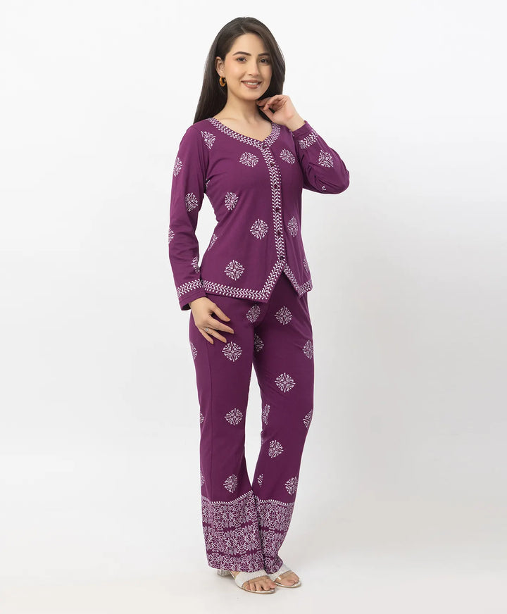 Premium Allover Motif Co-Ord Set