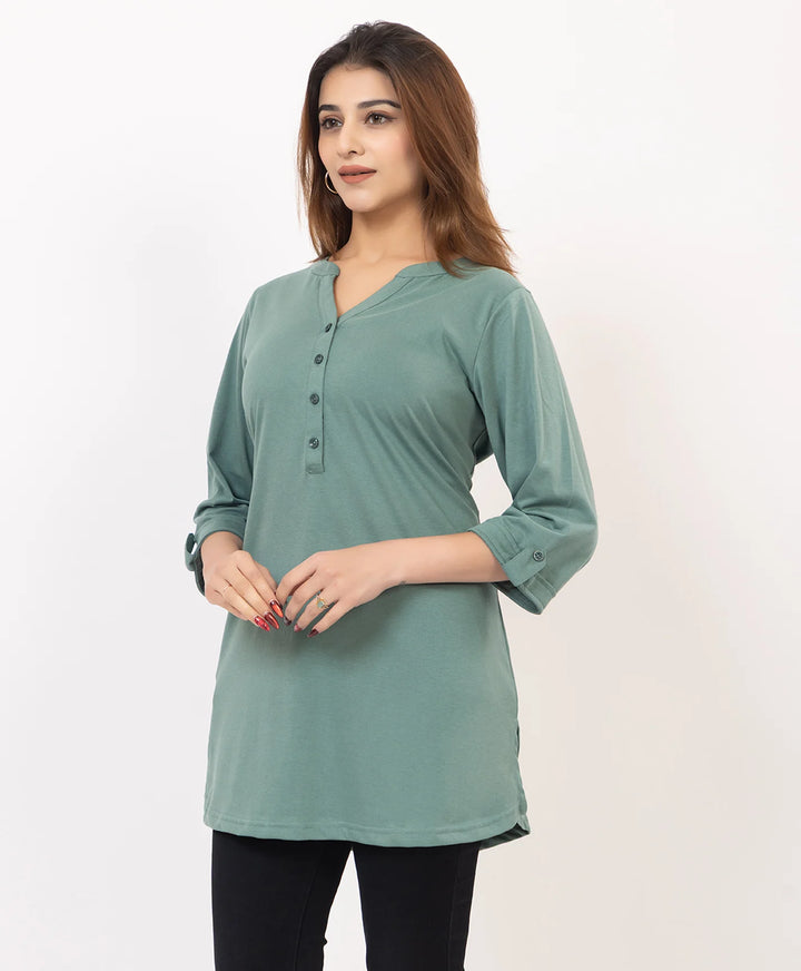 Classic Comfort Solid Kurti