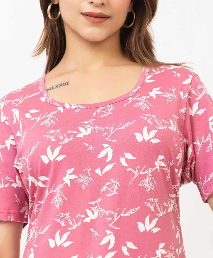 Charming Floral Everyday Long Top