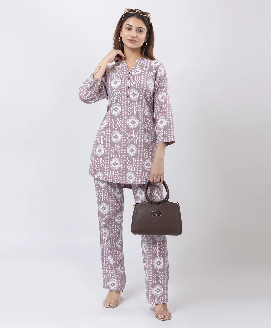 Classic Printed Kurta with Pants