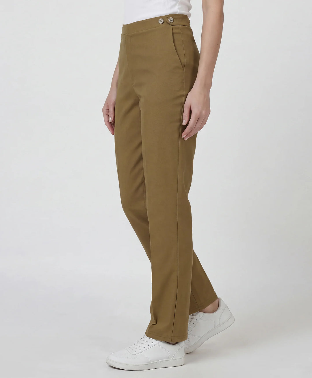Premium Straight Fit Lycra Trouser