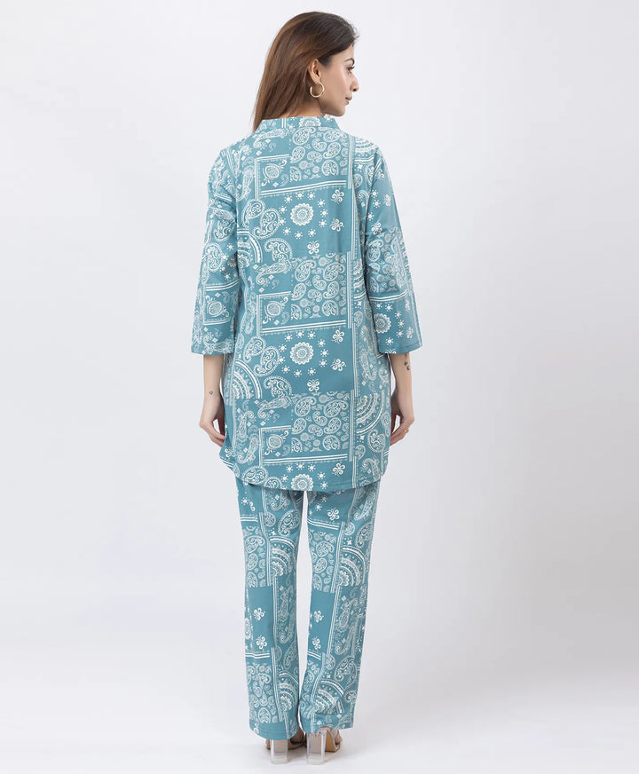Classic Printed Kurta with Pants