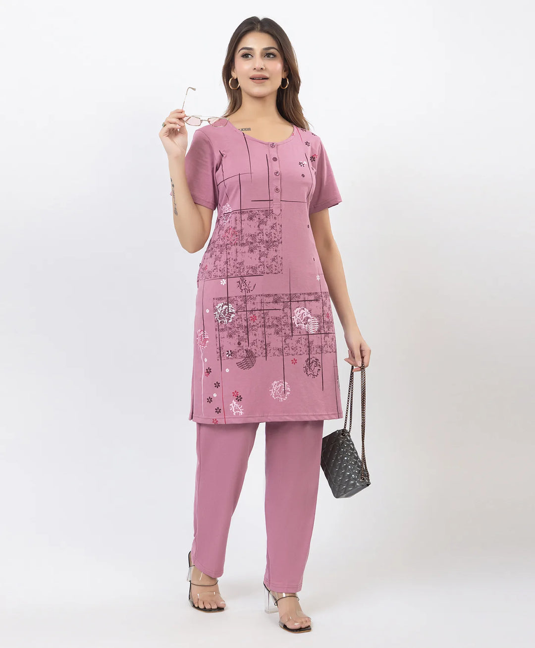 Graceful Straight-Fit Kurta Set