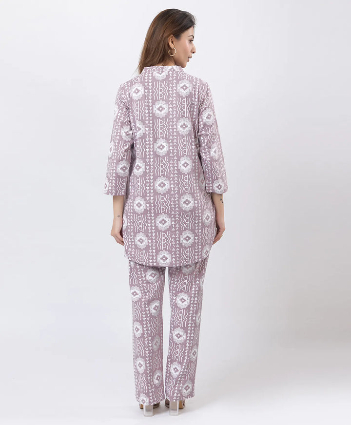 Classic Printed Kurta with Pants