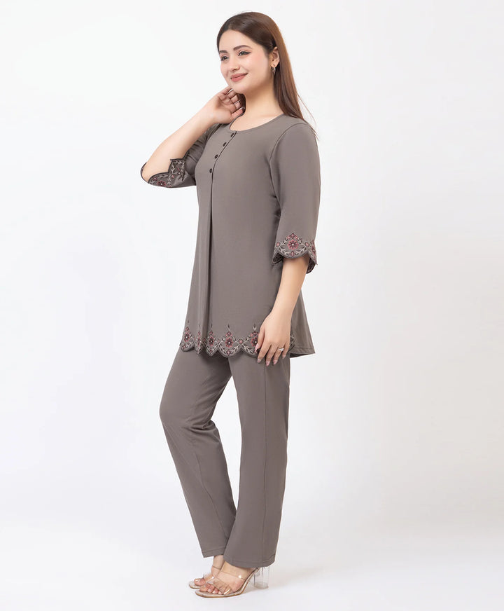 Classic Embroidered Kurta Set