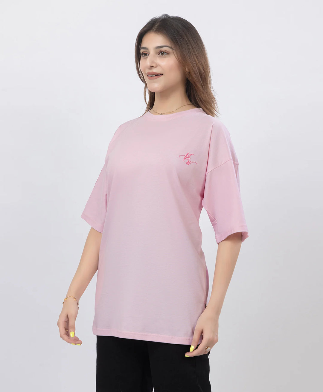Drop Shoulder Luxury Wear Graphic Top