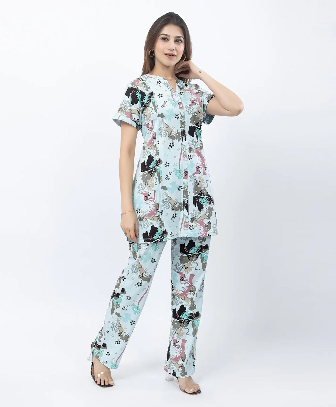 Effortless Style Floral Matching Co-Ord Set